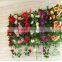 100CM 5Stems Artificial Rose Garland Wedding Party Decor Silk Flower Vine Garland