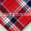 Yarn Dyed 100% Cotton Flannel/Brushed Twill Check/Plaid Fabric