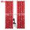 star design window curtains, ready made curtain,eyelets/tape valance