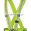 reflective yellow running belt for outdoor sport