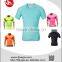 2017 New Mens short sleeve custom running compression shirts