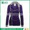 2017 Latest Fashion European Style Multi Color Women Winter Oblique Zipper Hoodie