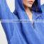 Fashion Front pocket oversized hoodies long sleeves with ribbed band custom hoodies