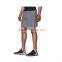 mens custom blank grey cheap stretchy polyester board shorts wholesale