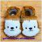 Cheap monkey face embroidered Baby booties