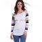 Latest Fashion Cheap Casual Long Sleeve Blouse Women Ladies For Wholesale 2017