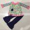 2pcs Frock Latest Design Smocked Kids Clothes