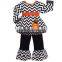 Christmas Santa Claus embroidery girls custom boutique outfits
