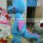 EVA plush material adult dragon costume blue dragon mascot costume