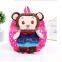 Plush Monkey Backpack for Kids/plush Animal Toy Backpack
