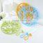 Fashion Plastic Drying Hanger Laundry Hanger with 18 clips for Sock Clothes