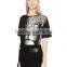 Womens fashion basic t-shirt printing latest design