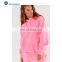2017 Winter Girl Lovely Pink Hoodie French Terry Dye Color Hoodie