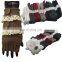 Retron lace trim arm warmer knit button arm warmers crochet arm warmers 7 colors