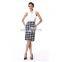 Black and White Striped Skirt Women Plaid Skirt Red Black Plaid Skirt
