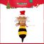 Wholesale Stuffed Lovely 20cm Plush Christmas Toys Bumble Bee For Gift Christmas 2016