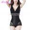 Drop Shipping Oem black slimming Nylon v neck underwear body shaper for women walmart