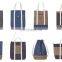 Wholesale canvas designer latest fashionable handbags for ladies
