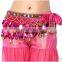 Egyptian style sequins shiny women Belly dance hip scarf belts Y-2041#