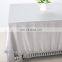 tassels Table Cloth,decoration fringe table cloth,wedding table cloth