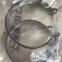 Genuine SDLG LG958L Wheel Loader Spare Parts 4110000081044 CLAMP V BAND C3415546