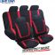 DinnXinn Lexus 9 pcs full set Jacquard dog car seat covers 100% waterproof factory China