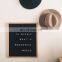 Felt Letter Board Set with 10x10 inch,
