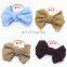 20colors free choose Newborn Baby Girls Handtie Soild Messy Bows Nylon Headbands One Size Fit Most Girl's Knot Hairbands