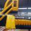 Outdoor Ultimate extreme stunt jumping sport inflatable Freedrop 2 levels platform with air mat for kids