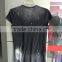 women ripped hole dirty washed t shirt OEM