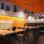 Modern Decorative Tall Hat Shape  Indoor Light Fixture Aluminum Pendant Lamp