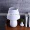 Hot sale cheap wholesale white ceramic modern nightstand lamps  for hotel home decor