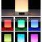 DDP shipping wholesale Multifunction Smart Bluetooth Speaker Night Light colorful music player touch table lamp