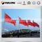 electric stainless steel national flagpole