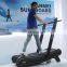 self-powered non-motorized curved manual running machine semi commercial treadmill for home use