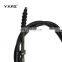 China manufacturers machine making motorcycle control cable black color complete BAJAJ100 clutch cable replacement