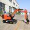 Big promotion  0.8 ton 1 ton 2 ton 3 Ton mini Excavator Digging Hydraulic Small Micro Digger Machine Prices for Sale