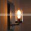 American country industrial retro wrought iron wall lamps for decoration