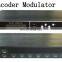 24 port dvb card digital tv optic dvbt isdbt encoder modulator