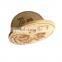 wooden coasters heat insulation table mats Single-sided laser engraving solid beech wood cup mats