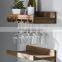 Hanging Make Solid wood wine glass rack