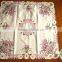Embroidery table cloth and cushion cover 100% cotton damask tablecloth chair covers and tablecloth hotel tablecloth