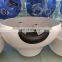 QCP-K05 Salon Shampoo Bed Ceramic Sink Ceramic Bathroom Sink