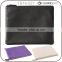 Hot selling costomized traveling leather clutch pouch for ipad mini, zipper leather organizer pouch