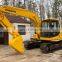 Nearly new low working hours komatsu pc120-6 digging machines
