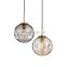 Iron Ceiling Light Decor Glass Ball Hanging Modern Chandelier Lamp For Home