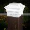 Outdoor IP65 Waterproof Decoration Lighting Post Pillar Lamp LED With Solar Garden Light