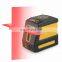 2 Lines 3D Green Laser Level Horizontal And Vertical Cross Lines With Auto Self-Leveling, Indoors and Outdoors laser levels