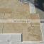 Premium Wholesale Outdoor Decoration Classic Travertine Pattern Set Chiseled Edge Cut to Size Made in Turkey