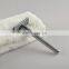 Stainless Steel German Reusable Matte Silver Double Edge Safety Razor